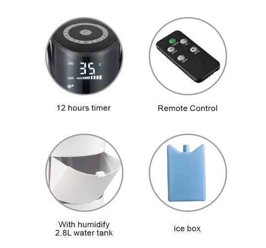 Tower fan + Tower Air cooler